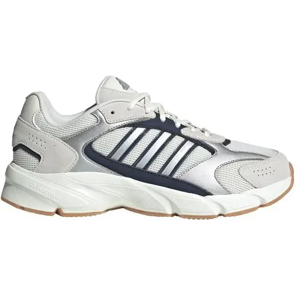 NWT adidas Men's CrazyChaos 2000 Sneaker, Off White/Matte Silver/Ink-SZ 11